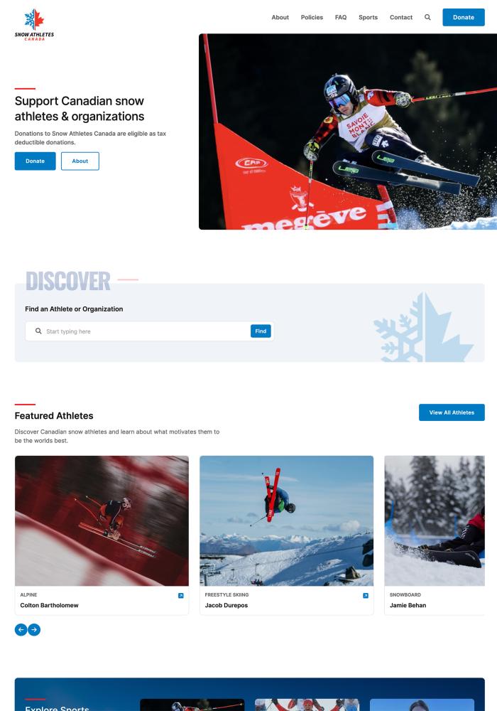 Snow Athletes Canada